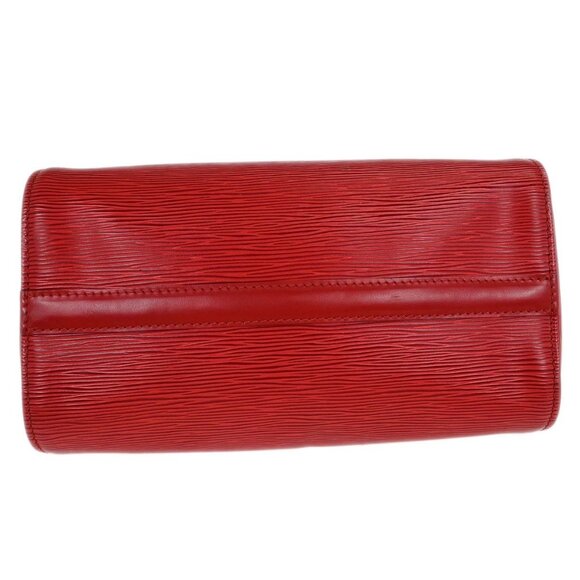 Louis Vuitton Red Epi Speedy 25 Handbag - Picture 3 of 11
